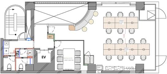 日平本郷ビル 2階 平面図