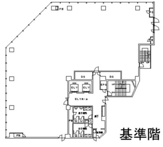 日本生命音羽ビル 3階 平面図