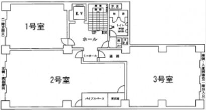 ニュー八重洲ビル 8階3 平面図