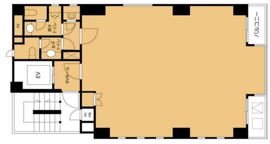 モデューロ浜松町 3階 平面図