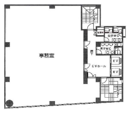 東京冷凍新川ビル 4階 平面図