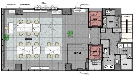 阪急阪神上野御徒町ビル 4階 平面図