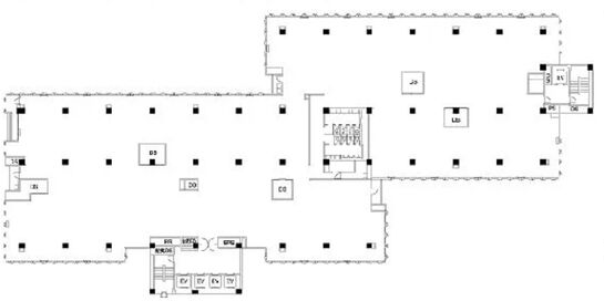 田町きよたビル 7階⑥⑦ 平面図