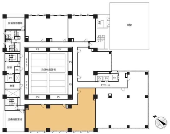 ステーションプラザタワー 502 平面図