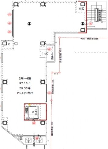 ENetial神保町（旧：（仮称）千代田区神田神保町ビル計画） 3階 平面図