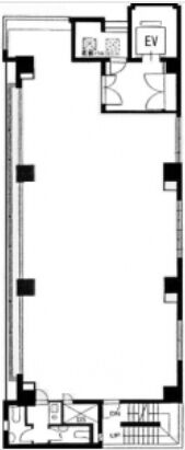 菅野ビル(新宿区) 6階 平面図