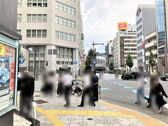 ビル周辺風景②