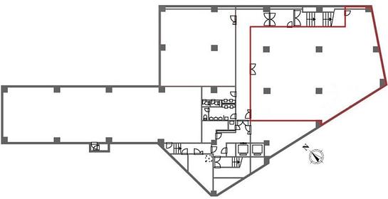 いちご神宮前ビル 地下1階102 平面図