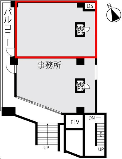 ユーレジデンス二子玉川Ⅱ 2階201 平面図