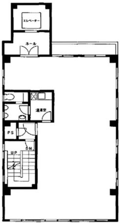 浜松町丸進ビル 2階～4階 平面図