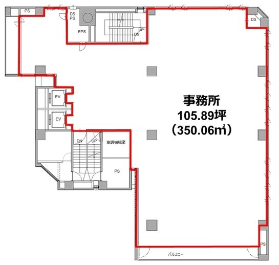 KASUMICHO TERRACE 2階 平面図