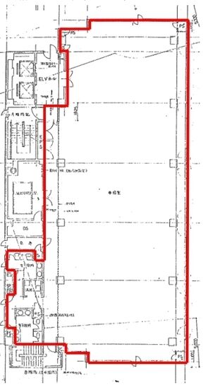 FORECAST早稲田FIRST 8階 平面図