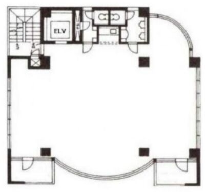 マーキュリースクエア 3階 平面図