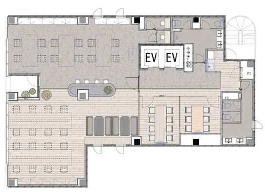 MARK SQUARE 御徒町 3階 平面図