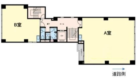 第2一松ビル 6階A室 平面図