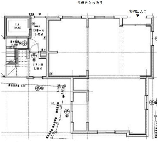 （仮称）TOMORU TOKYO京島 1階 平面図