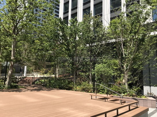 ビル敷地内風景③