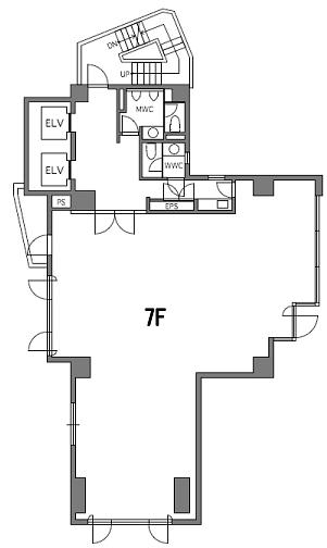 本郷綱ビル 7階 平面図