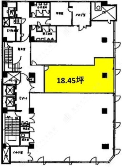 東新宿ビル 5階502 平面図
