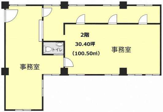 済生診療所ビル 2階 平面図