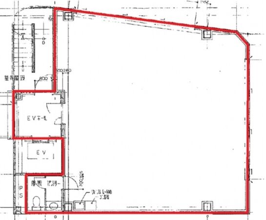 小松ビル（芝大門） 3階 平面図