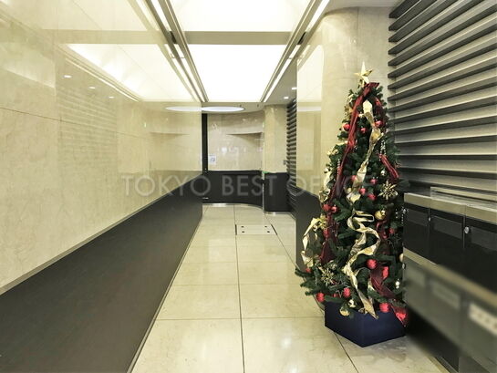 エントランスホール（12月のクリスマス前に撮影）