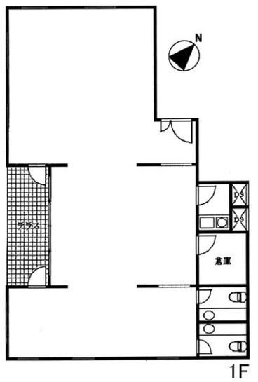 南青山吉岡ビル 1階 平面図