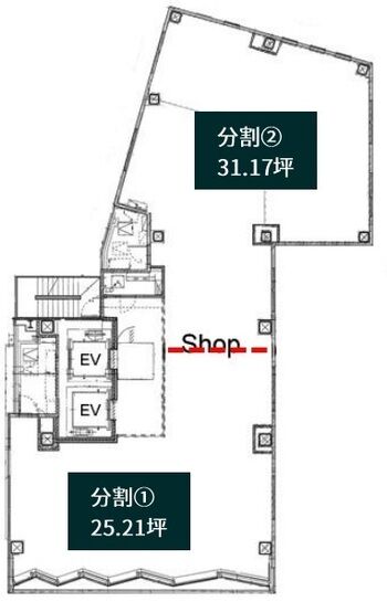 (仮称)大田区大森北PJ 4階 平面図