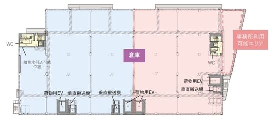 KALOC南六郷 3階 平面図