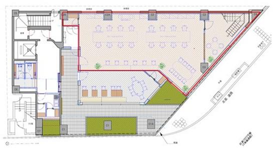 WORK VILLA SHIBAKOEN 1階～2階 平面図