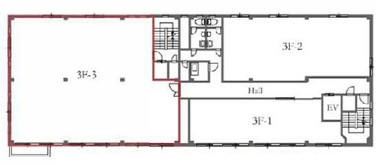 大同ビル（新宿区） 3階303 平面図