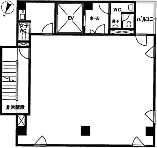 芝パークビル 7階 平面図