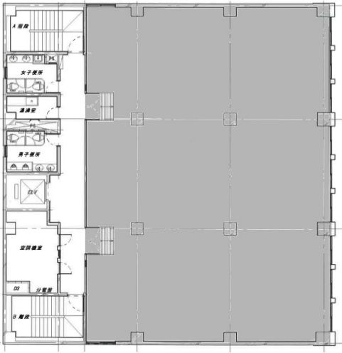 日本ビルディング2号館 2階 平面図