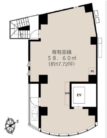 THE CITY SHIBUYA TAIHO 5階 平面図