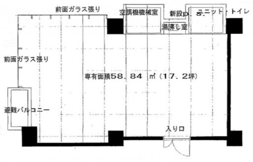 コイトビル 3階304 平面図