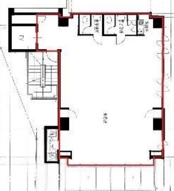 ebisu422(旧:ユニゾebisu422) 8階 平面図