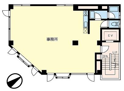 雅ビル 3階 平面図