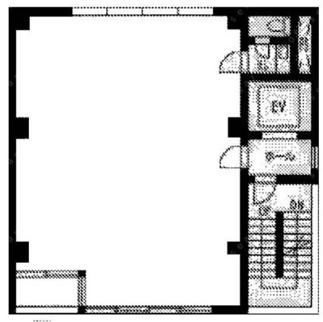 荒井ビル（台東区） 3階 平面図