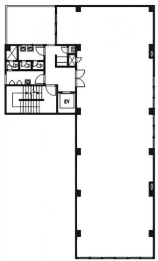 銀座東新ビル 5階 平面図