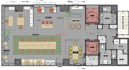 阪急阪神上野御徒町ビル 9階 平面図