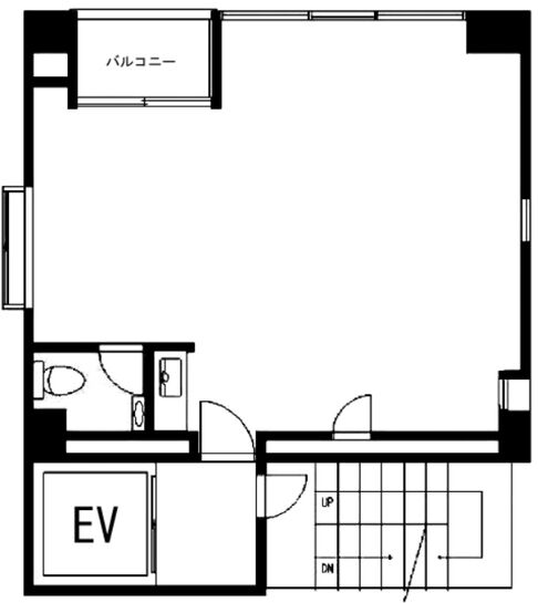 九段下ASNビル 4階 平面図
