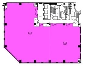 菱進御成門ビル 2階 平面図