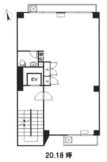 ACN恵比寿スクエアビル(旧:クリスティエビス) 3階 平面図