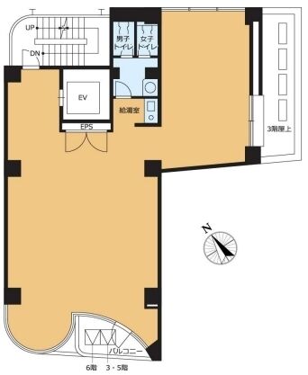VORT外苑前Ⅱ 8階 平面図