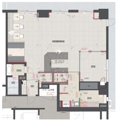 ONE SHINKAWA(旧:SHINKAWA EAST・新川イースト) 14階1401 平面図
