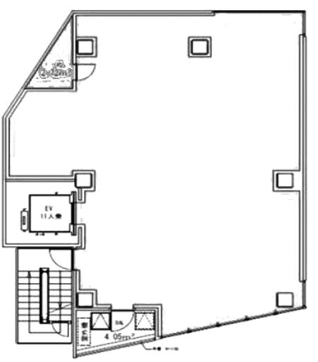 Harmonyビル 7階 平面図