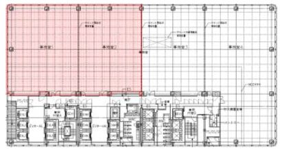Hareza Tower（ハレザタワー）（Hareza池袋 オフィス棟） 17階 平面図