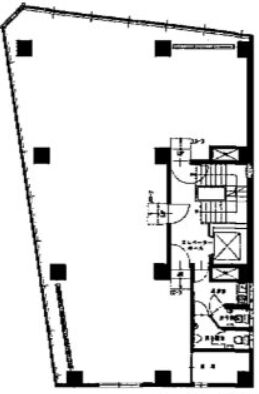 伊藤ビル（四谷） 4階 平面図