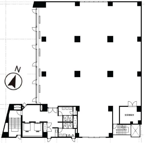 丸柏タマビル 2階 平面図