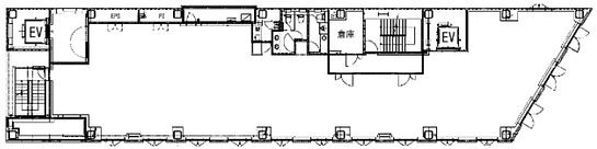 GINZA MISS PARIS 9階 平面図
